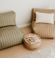 Housse de fauteuil pouf pour enfants en similicuir PU résistant aux taches et à l'eau, confortable