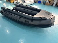 Bateau pneumatique REACHSEA JET380 380cm avec pont gonflable en EVA couleur gris foncé