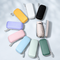 Étui pliable pour parapluie ODM OEM personnalisé, coloré, étanche, avec logo, pochette zippée en EVA pour les voyages et les activités de plein air
