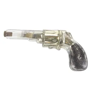 Tùy Chỉnh 200Ml Revolver Gun Shaped Rượu Decanter Revolver Gun Decanter Với Nút Chai