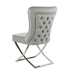 TUNUO Modern masif ahşap yemek Shabby Chic paslanmaz çelik sandalyeler restoran mobilya masa ve yemek sandalyesi