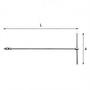 Clé à molette 273 1/2 Q, longueur L, taille A, poignée réglable - Product Image 2