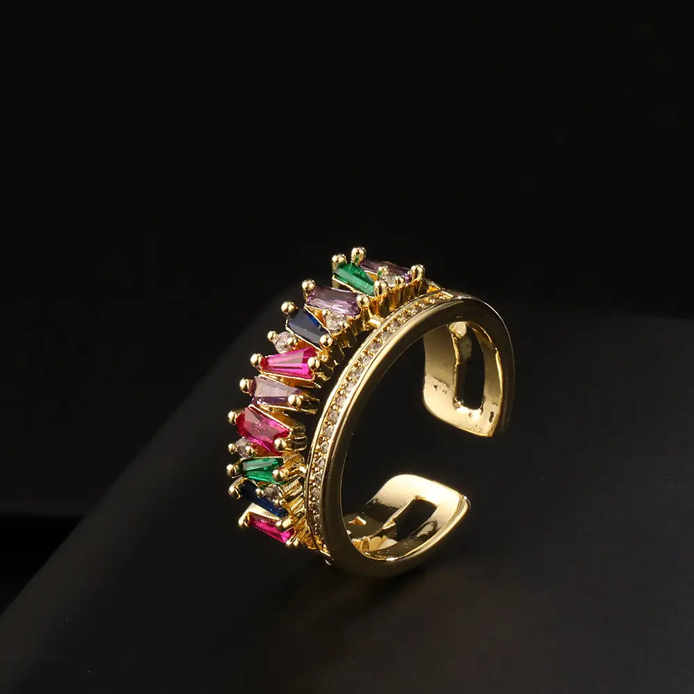 Мужское кольцо с изменяемым размером, золотое, 18k, американское стрейчевое ювелирное изделие, мужское кольцо из циркония для домашней свадебной церемонии на Amazon