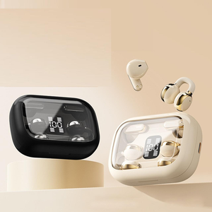 หูฟัง Q10 2 in <span class=keywords><strong>1</strong></span> รุ่นขายดี พร้อมจอ LED แสดงผลอัจฉริยะ หูฟังแบบสองข้าง ลดเสียงรบกวน HD แบตเตอรี่ใช้งานได้นานพิเศษ - Product Image 4