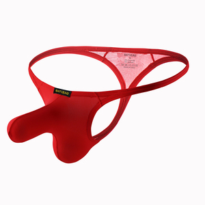 Của nam giới T-back thongs sexy <span class=keywords><strong>g</strong></span> chuỗi Bikini thấp tăng đồ lót mát đồng tính đồ lót lưới trong suốt Đồ lót cho nam giới - Product Image 3