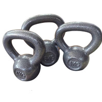 Vente en gros usine Chine : Kettlebells en fonte unisexe pour fitness, revêtement émaillé, design monobloc, pour la force
