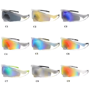 Lunettes de Soleil de Sport Tendance Monture PC Unisexe Hommes Femmes Marque de Luxe Haute Qualité Verres de Marque - Product Image 1