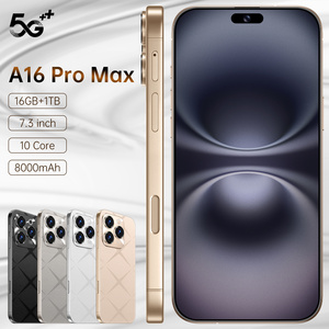 Teléfono Inteligente Desbloqueado 5G CDMA <span class=keywords><strong>A16</strong></span> PRO MAX, 16 GB + 512 GB, Android 14, Pantalla de 120 Hz para Juegos, Cámara de 108 MP - Product Image 6