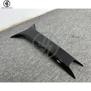 RYFT Style Dry Carbon Fiber Glossy Twill <b>Weave</b> Roof Air Vent Outlet Trim for 720S 2015-2018 Car Body <b>Kit</b> Parts 6-Month - Product Image 6