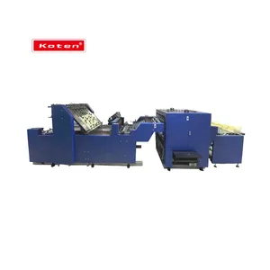 Three Side Book Trimming Paper Stapling And Folding Machine