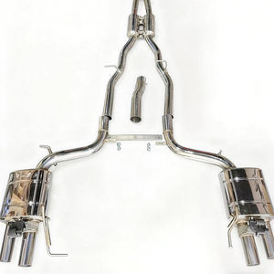 Système d'échappement Catback Performance Valvetronic en acier inoxydable poli miroir de 1,5 mm d'épaisseur pour BMW Série 5 F10 535i 525i 520i - Product Image 4