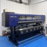 Imprimante à sublimation automatique à alimentation et déroulement de rouleaux de 1,9 m pour l'impression continue haute performance sur tissu polyester