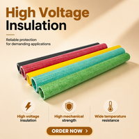 Tube en fibre de verre laminé époxy Kuliwei 3640, gaine isolante haute tension pour appareillage de commutation