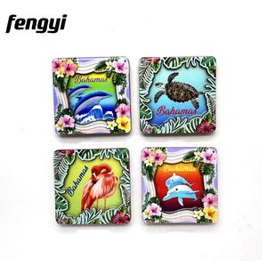 מגנט המקרר הסיטונאי עבור מדינות שונות בahamas תיירות מזכרות מקרר מגנטים - Product Image 4