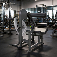 Appareil de musculation professionnel pour la colonne vertébrale : Machine à extensions dorsales assise à charge libre pour l'entraînement du bas du dos