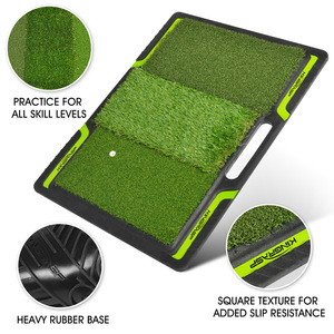 Passen <b>Golf</b> Hitting Mat Rubber Turf Practice Indoor Outdoor Green Type - Product Image 5