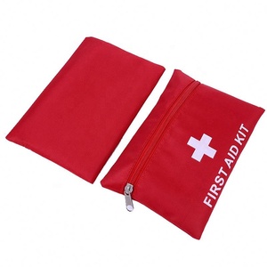 Nuevo kit médico rojo personalizado con logotipo, venta al por mayor, de mano, de viaje, al aire libre, pequeño kit de rescate de emergencia contra incendios, botiquín de primeros auxilios - Product Image 6