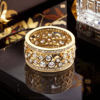 Ring 18 K Gold Überzogen Zirkonia Fashion Schmuck Geschenk Für Frauen gold engagement ringe