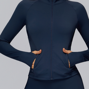 ชุดเสื้อแจ็กเก็ตกีฬาแบบมีซิปเสื้อและกางเกงสำหรับฝึกซ้อม - Product Image 3