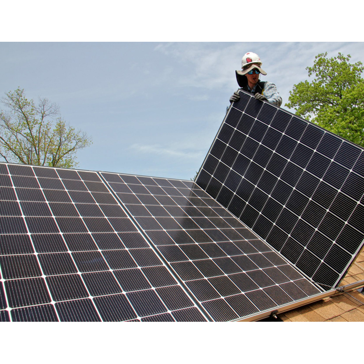 Высокоэффективные все черные билицевые солнечные панели 500 Вт 550 Вт монокристаллические