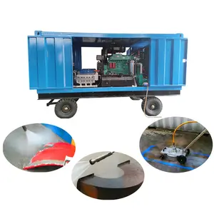 Hot Sale Ultra High Pressure Rust Paint Removal Water Jet Cleaning Equipment Hydro Blasting Machine