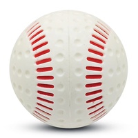 Baseballs de 9 pouces White Lite, lanceur de balles de baseball pour frapper l'entraînement et la pratique du baseball