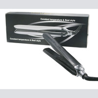 Catokan Rambut & Pengering Profesional Styler Platinum 2-in-1 Aluminium Keramik dengan Layar LED Pemanasan Cepat untuk Penggunaan Rumah Tangga & Hotel