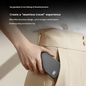 Cargador Portátil Ultra Mini, Precio de Fábrica, Cargador Inalámbrico, Carga Rápida de 20W para iPhone y <span class=keywords><strong>iWatch</strong></span>, <span class=keywords><strong>Powerbank</strong></span> Magnético - Product Image 5