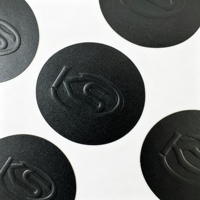 Autocollant en papier mat personnalisé, découpé à la forme, non couché, auto-adhésif, étiquette de logo pour emballage de produits de boutique, fournisseur en gros de marques