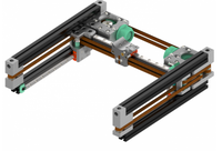 Kit d'imprimante 3D VORON V0.1 avec panneau fermé, imprimante 3D de bureau FDM Core-xy, kit d'imprimante DIY Scatter V6 Hotend complet
