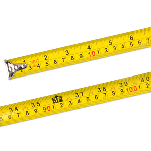 Çift metrik/standart ölçek ve akrilik kaplı bıçak ile Wintape mezura özel 33 Ft / <span class=keywords><strong>10</strong></span> M X 1 inç çelik mezura - Product Image 4