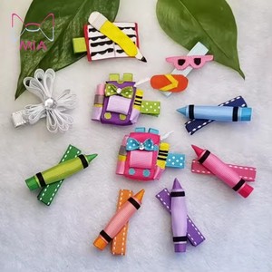 Fermagli per Capelli all'Ingrosso con Disegni di Fiori e Frutta, Accessori Natalizi per Bambine e Donne, Mollette a Forma di Papera - Product Image 3