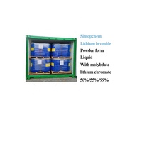 Meilleur prix industriel LiBr 99% poudre 50%-55% Refroidisseur à absorption de solution liquide de haute qualité CAS 7550-35-8 Bromure de lithium