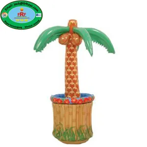 Summer Party Fun Drinks Cool Inflatable Palm Tree Cooler Ice Bucket