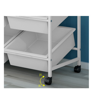 Titolare di stoccaggio e rack con scaffalature di stoccaggio di <span class=keywords><strong>plastica</strong></span> di casa giocattolo rack di stoccaggio - Product Image 5