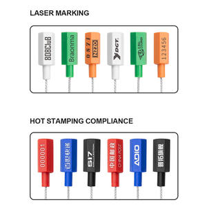 Sceau de câble robuste ZL-S008, inviolable, en acier (conforme à la norme ISO 17712), adapté aux conteneurs/camions - Product Image 4