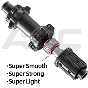 HG 11/12S-Moyeu à cliquet 36T mat 12x100 <span class=keywords><strong>12x142</strong></span> 18/21h Super léger carbone rayons gravier course vélo de route moyeu de frein à disque - Product Image 3