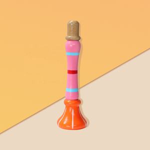 Trompeta <span class=keywords><strong>de</strong></span> madera para niños, Educación Temprana, percepción musical, instrumento <span class=keywords><strong>de</strong></span> juguete Musical colorido, Bugle Hooter para niños - Product Image 5