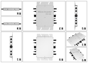 <span class=keywords><strong>Enphase</strong></span> Micro năng lượng mặt trời biến tần Wifi 600W/700W/800W/1600W/2000W On-Grid Tie năng lượng mặt trời bảng điều khiển một pha đầu ra - Product Image 3