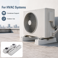 OEM Verstellbare Anti-Vibrations-Gummibasis Stabile Außenhalterung HVAC Kondensator Montagekit für Klimaanlagen-Außengeräte