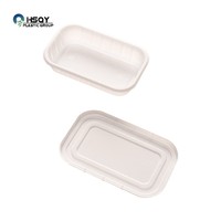 Barquette alimentaire jetable thermoscellable en plastique thermoformé CPET