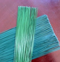 ลวดผูกพลาสติกเคลือบ PVC ขนาด 0.8 มม. แบบตัดสำเร็จ ลวดเหล็กตัดตรงเคลือบพลาสติกสำหรับมัดรวม - Product Image 3