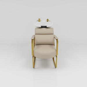 Sillón <span class=keywords><strong>de</strong></span> Peluquería Minimalista <span class=keywords><strong>de</strong></span> Lujo en Oro Blanco, Silla <span class=keywords><strong>de</strong></span> Estilismo <span class=keywords><strong>de</strong></span> Alta Gama para Muebles <span class=keywords><strong>de</strong></span> Salón <span class=keywords><strong>de</strong></span> Belleza, Solución Integral para Equipamiento <span class=keywords><strong>de</strong></span> Salón - Product Image 3