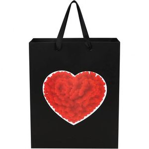 Paper Gift <b>Bags</b> with Handles Bouquet Wrapping Party Favor Tote Valentines Birthday Boutique Festival Party Favor Paper <b>Bag</b> - Product Image 5