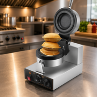Machine à hamburgers au prix de gros d'usine, mini-plaque de cuisson antiadhésive, appareil à hamburgers et gaufres