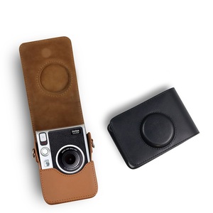 กระเป๋าเก็บของหนัง PU แนววินเทจเคสป้องกันแบบย้อนยุคสำหรับกล้อง Fujifilm <span class=keywords><strong>Instax</strong></span> Mini EVO - Product Image 4