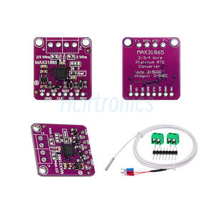 <span class=keywords><strong>MAX31865</strong></span> <span class=keywords><strong>PT100</strong></span> à PT1000 RTD-à-carte de convertisseur numérique Module d'amplificateur de capteur de thermocouple de température 3.3V/5V - Product Image 1