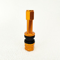 Valve de pneu sans chambre à air Toolon TR48E, nouvelle couleur chromée, moto, aluminium massif, personnalisée