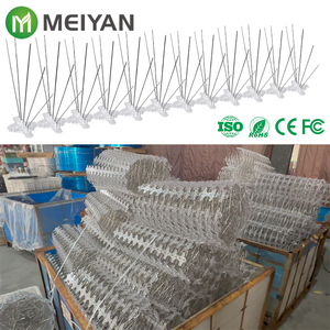 Paku Burung <span class=keywords><strong>Anti</strong></span> Burung Merpati 5-Pin dari Baja <span class=keywords><strong>Anti</strong></span> Karat dengan Basis PC, Penghalau Burung untuk Atap, Grosir - Product Image 2