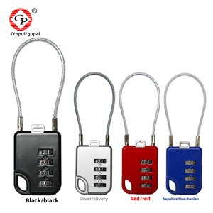 Verrou de <span class=keywords><strong>casque</strong></span> de <span class=keywords><strong>moto</strong></span> Gupai LZ-108, antivol, verrou à mot de passe, câble métallique, verrou de vélo électrique, alliage de zinc, <span class=keywords><strong>cadenas</strong></span> pour bagages, montagne - Product Image 3